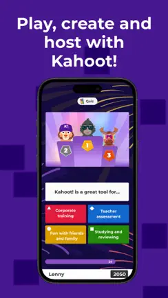 Kahoot! Play & Create Quizzes iPhone image 1