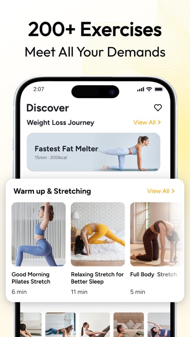 Pilates at Home, Wall Pilates Screenshot