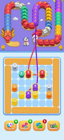 Wool Blast: Yarn Color Rescue iPhone screenshot