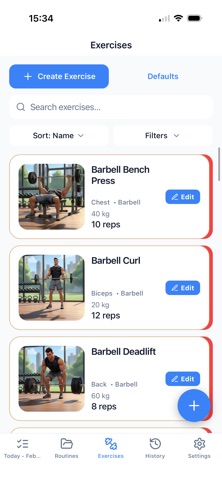 Tally-Fit screenshot