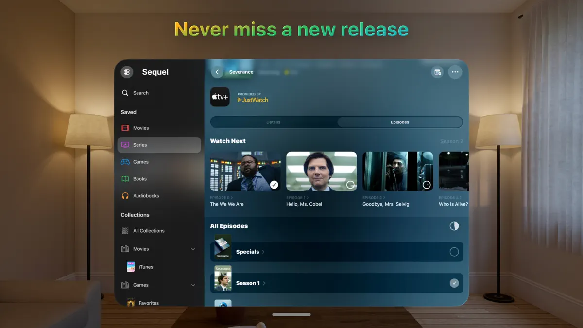 Sequel • Media Tracker screenshot 4