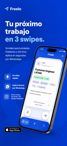 Freelo screenshot