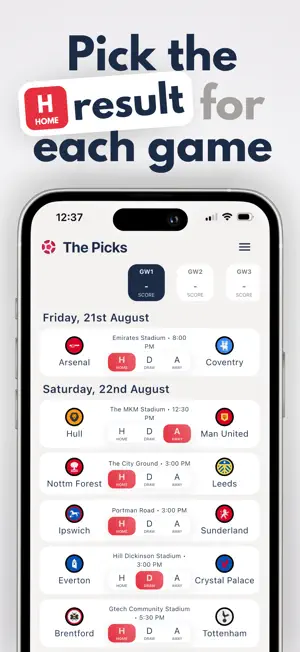 The Picks: Prem League 26/27 screenshot 1