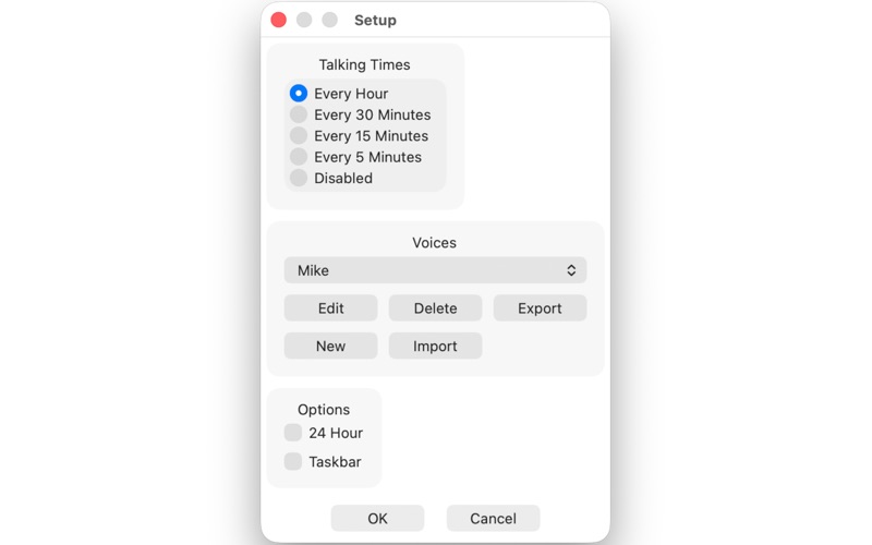 Dobblet Talking Clock screenshot