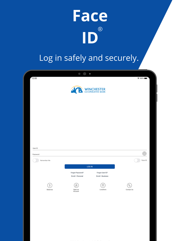 Winchester Co-op Mobile Branch iPad screenshot 3 - Finance app