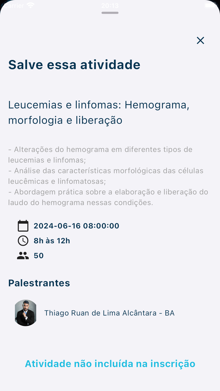 50º CBAC - SBAC 2025