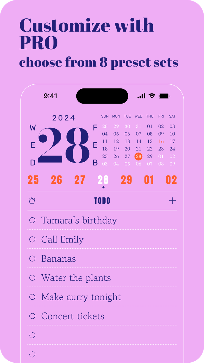 Day Planner and Agenda - TODOKO