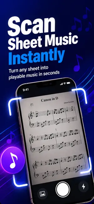 Sheet Music Scanner Reader Ai screenshot 1