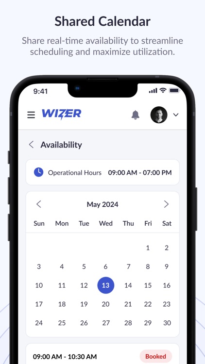 Wizer: Shared Calendar