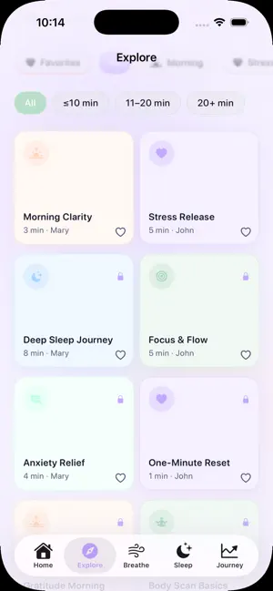 My Meditations: Relax & Sleep screenshot 3