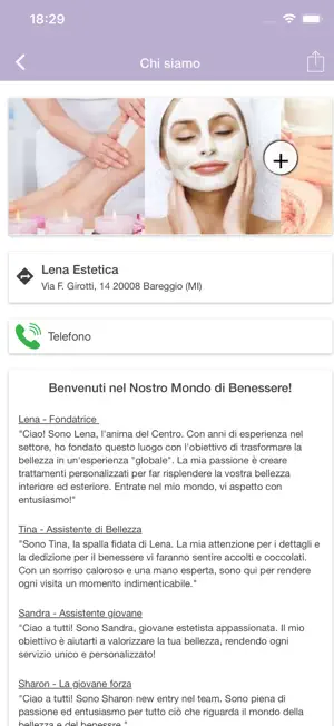 Estetica Lena screenshot 2