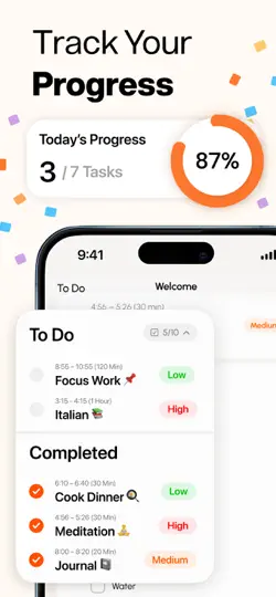 Скриншот To Do на iPhone 2