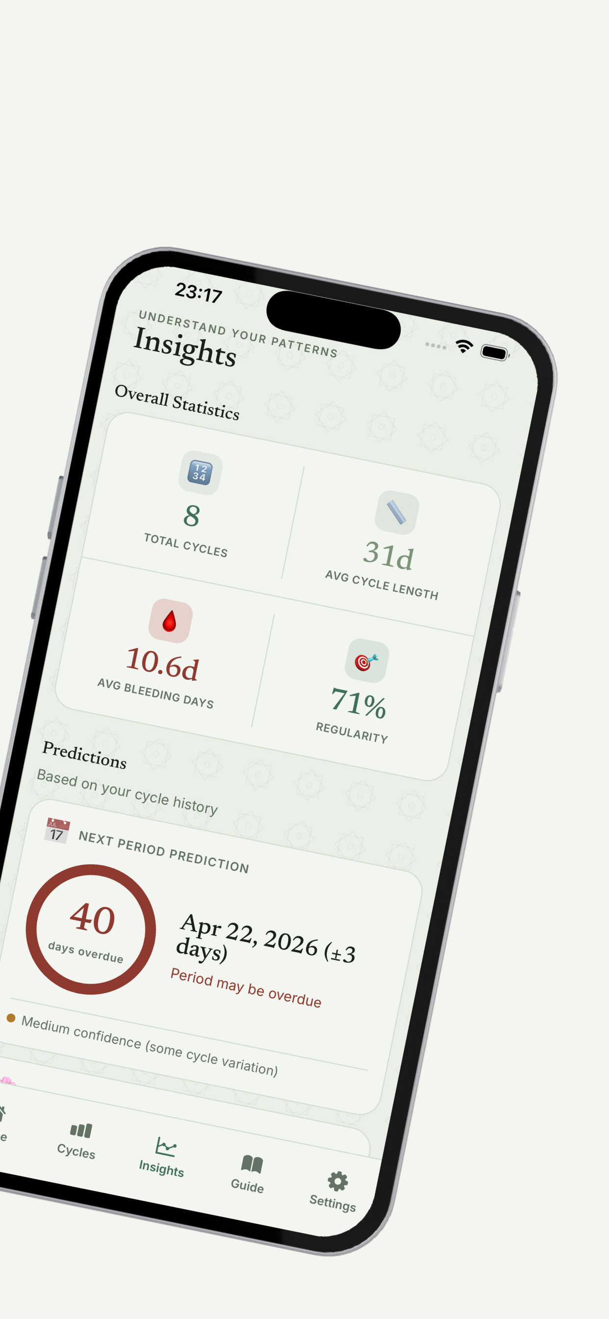 Islamic Menstrual Tracker