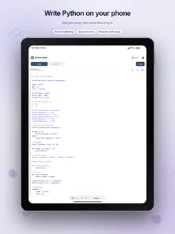 Python Editor: Code & Run screenshot 9