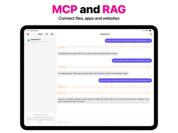 OfflineLLM: Private AI Chat iPad screenshot