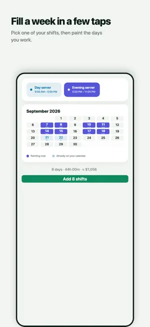 ShiftPay: Shift & Paycheck screenshot 1