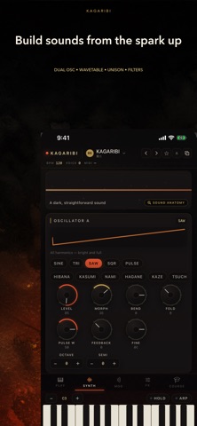 KAGARIBI: AUv3 Synth Screenshot 2 of 6