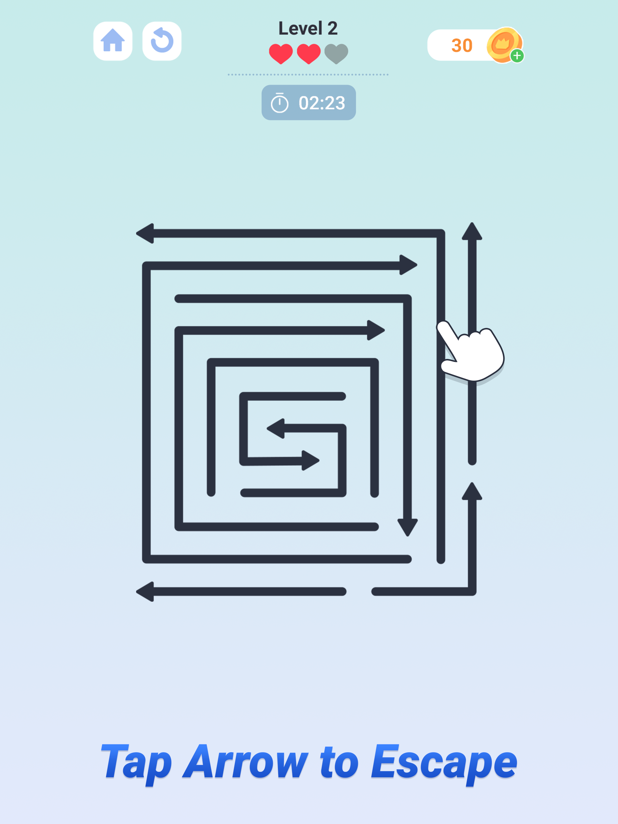 Arrow Out Puzzle screenshot 7