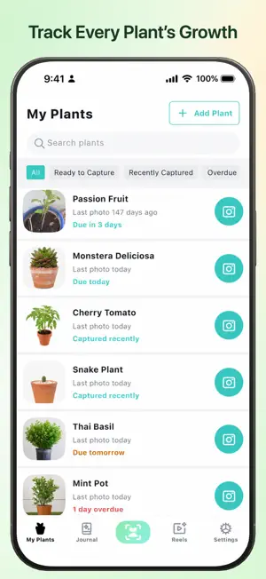 PlantReels: Growth Journal screenshot 4