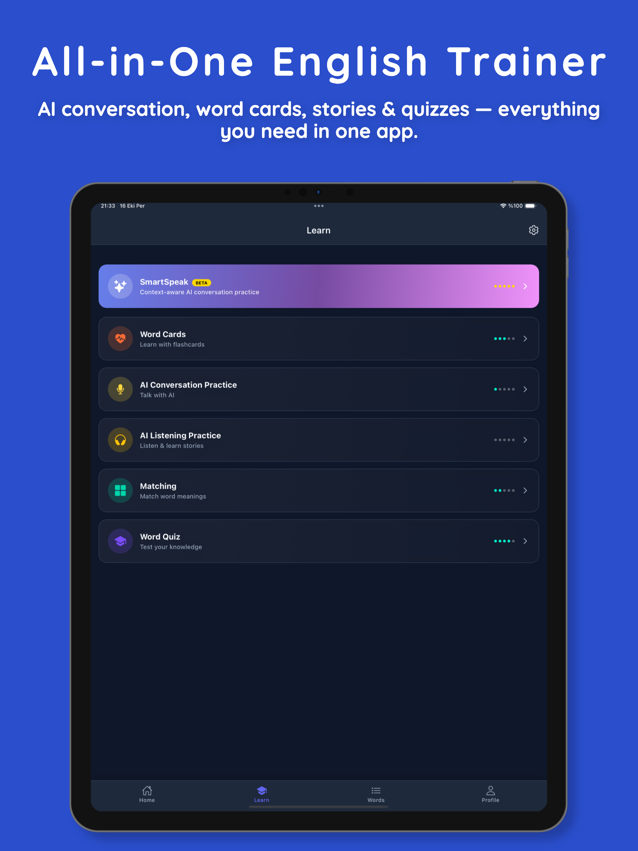 AI English Speak : Wordix