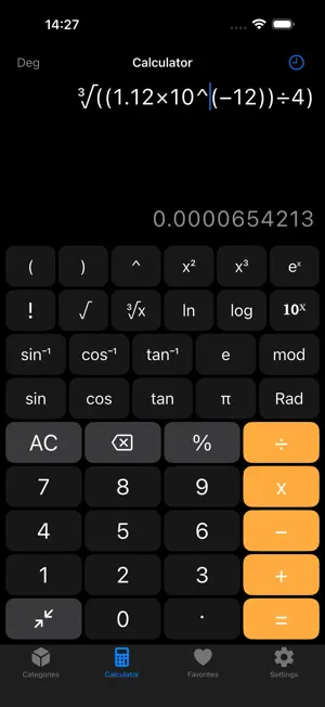 JicoCalc - Calculator screenshot 1