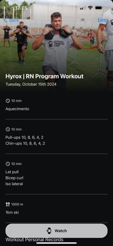 Planr Fit screenshot