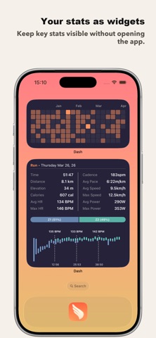 Dash: Widgets for Strava Screenshot 2 of 7