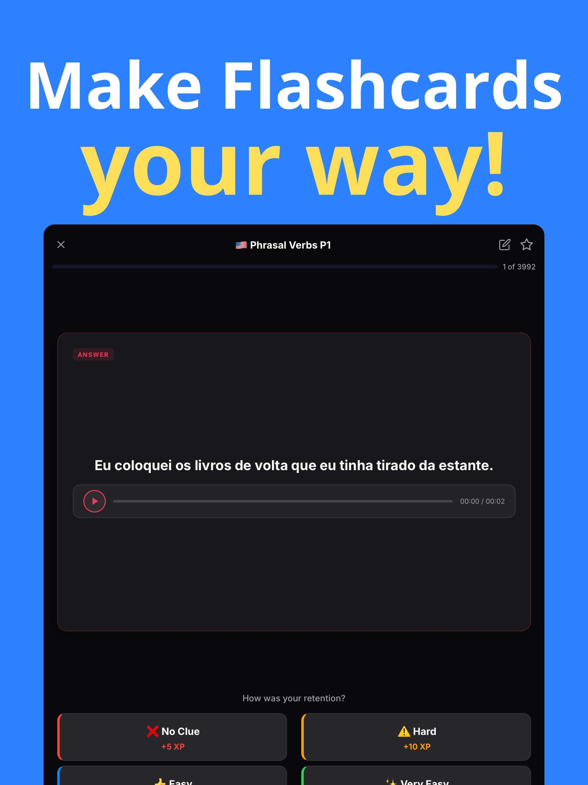 Flashcards & Spaced Recall screenshot 10