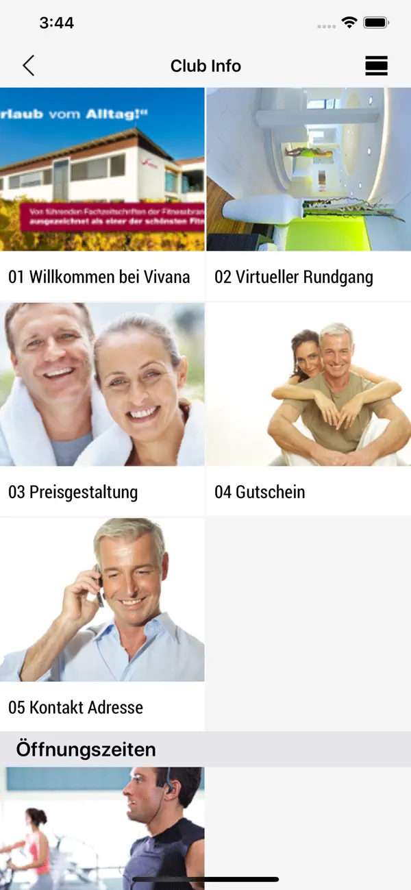 Screenshot #2 pour Vivana Fitness- und Wellnesspa