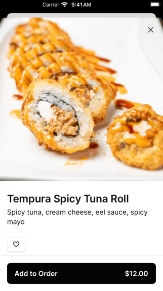 Neko Sushi To Go iPhone screenshot 3 - Food & Drink app