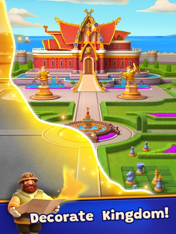 Match 3D Saga iPad screenshot