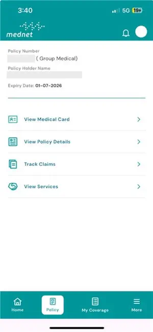 MyHealthPass by MedNet iPhone screenshot 3