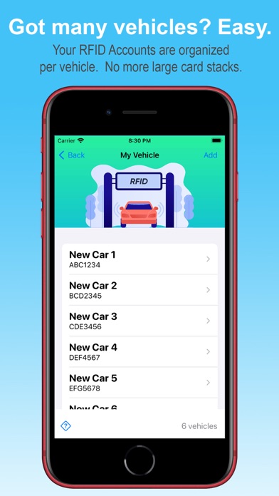 Screenshot #3 pour RFID Wallet EasyTrip AutoSweep