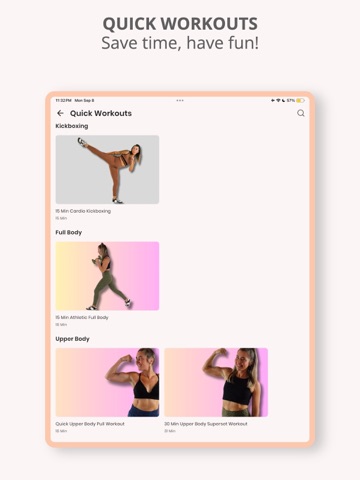 Reps nMotion iPad screenshot