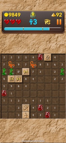 Tomb Sweeper: Puzzle Challenge iPhone screenshot