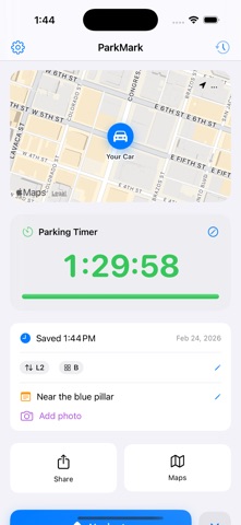 ParkMark - Car Finder Screenshot 4 of 4