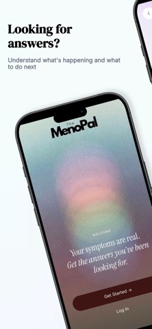 The MenoPal screenshot