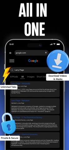 Private Browser - dip iPhone screenshot