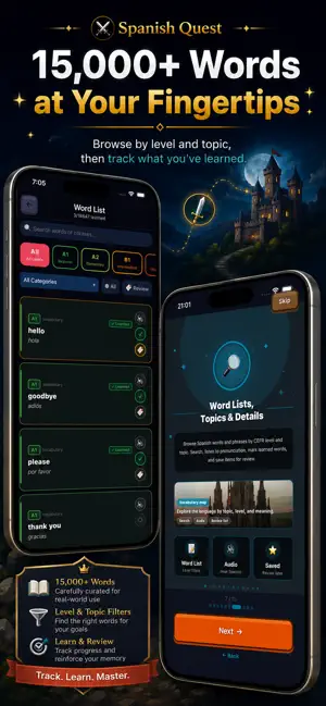 Spanish Quest: Learn Spanish screenshot 4