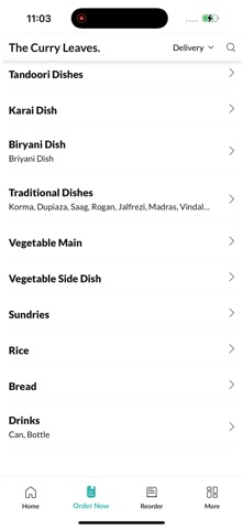 The Curry Leaves. Screenshot 3 of 4