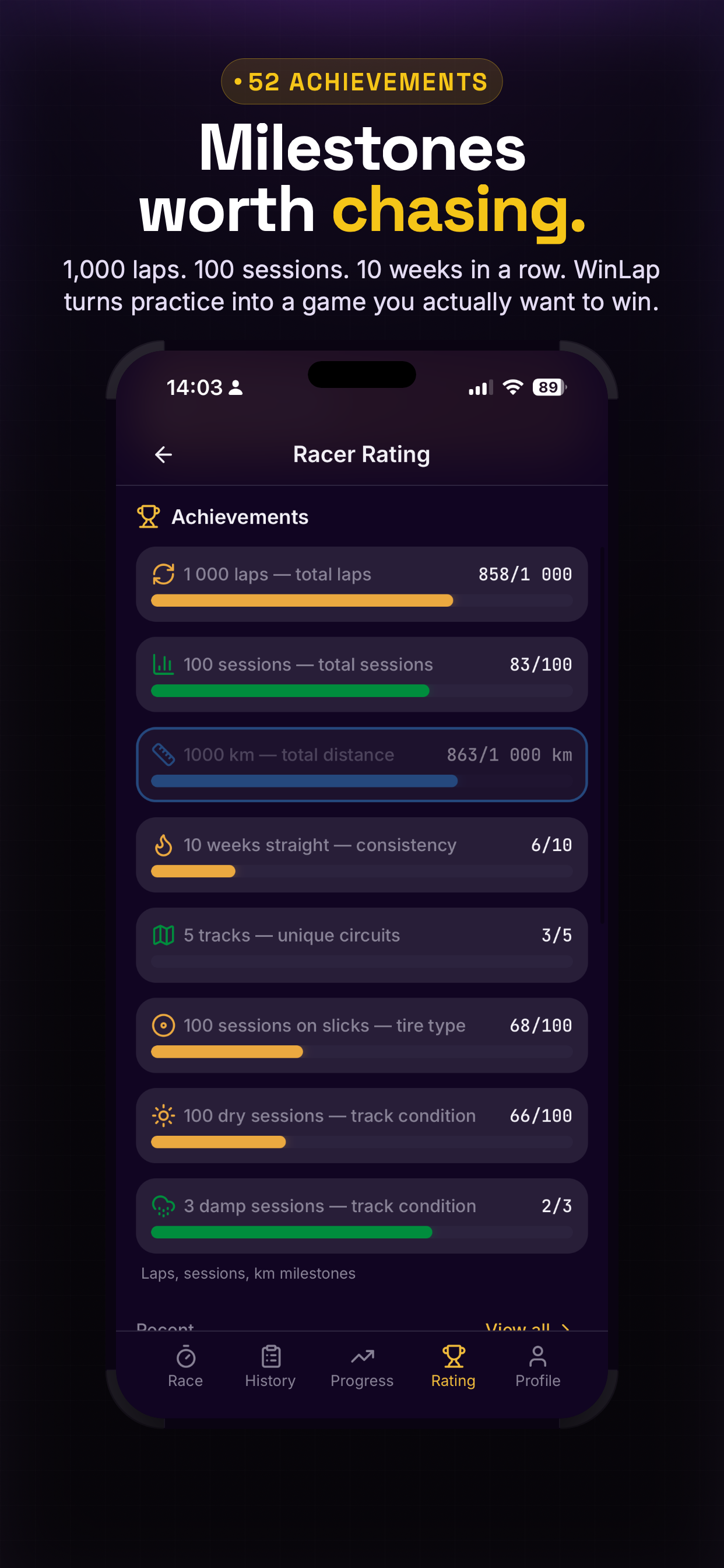 WinLap - Karting Lap Timer screenshot 5