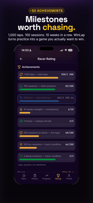 WinLap - Karting Lap Timer Screenshot 5 of 7