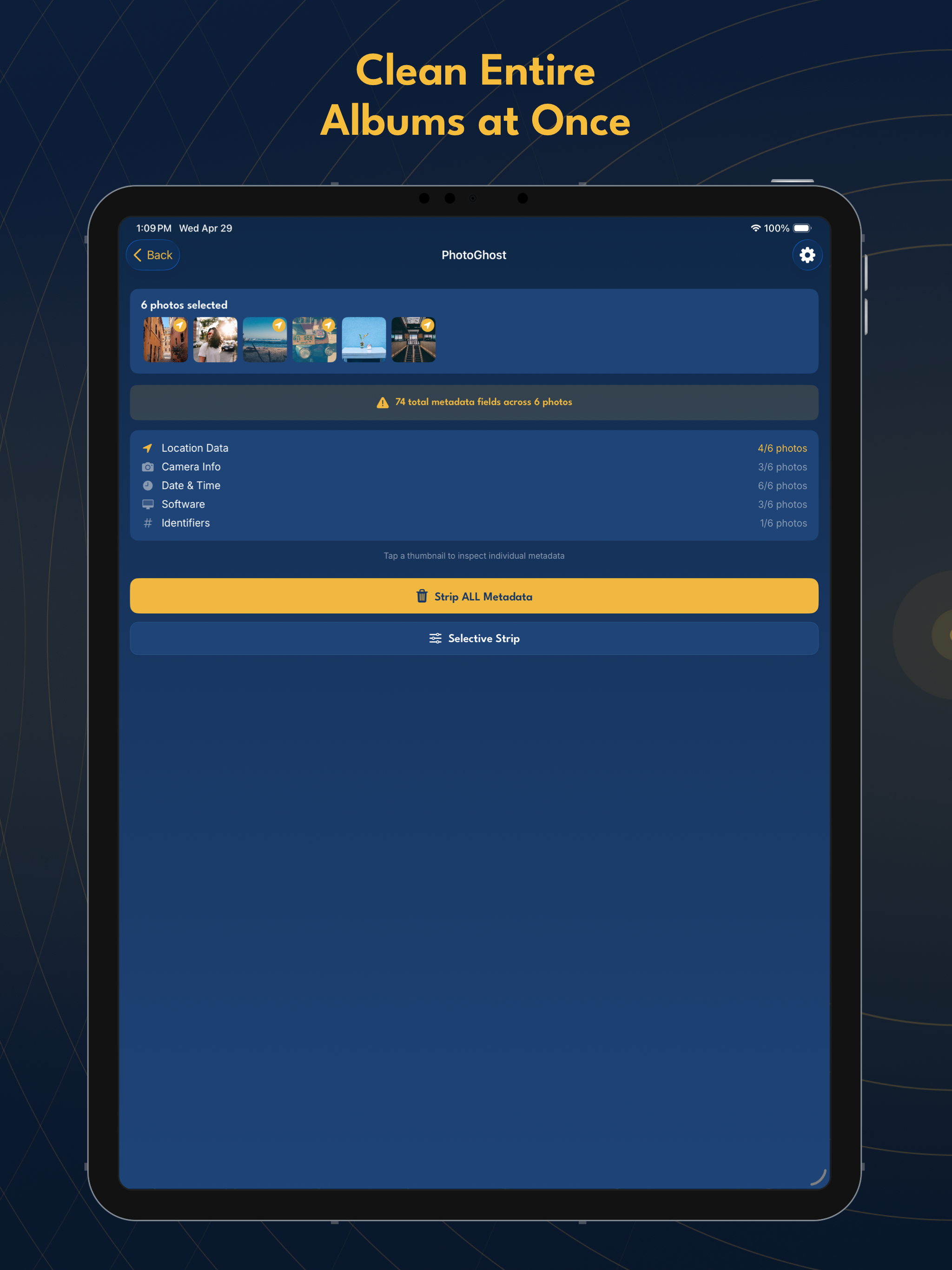 PhotoGhost - Metadata Eraser
