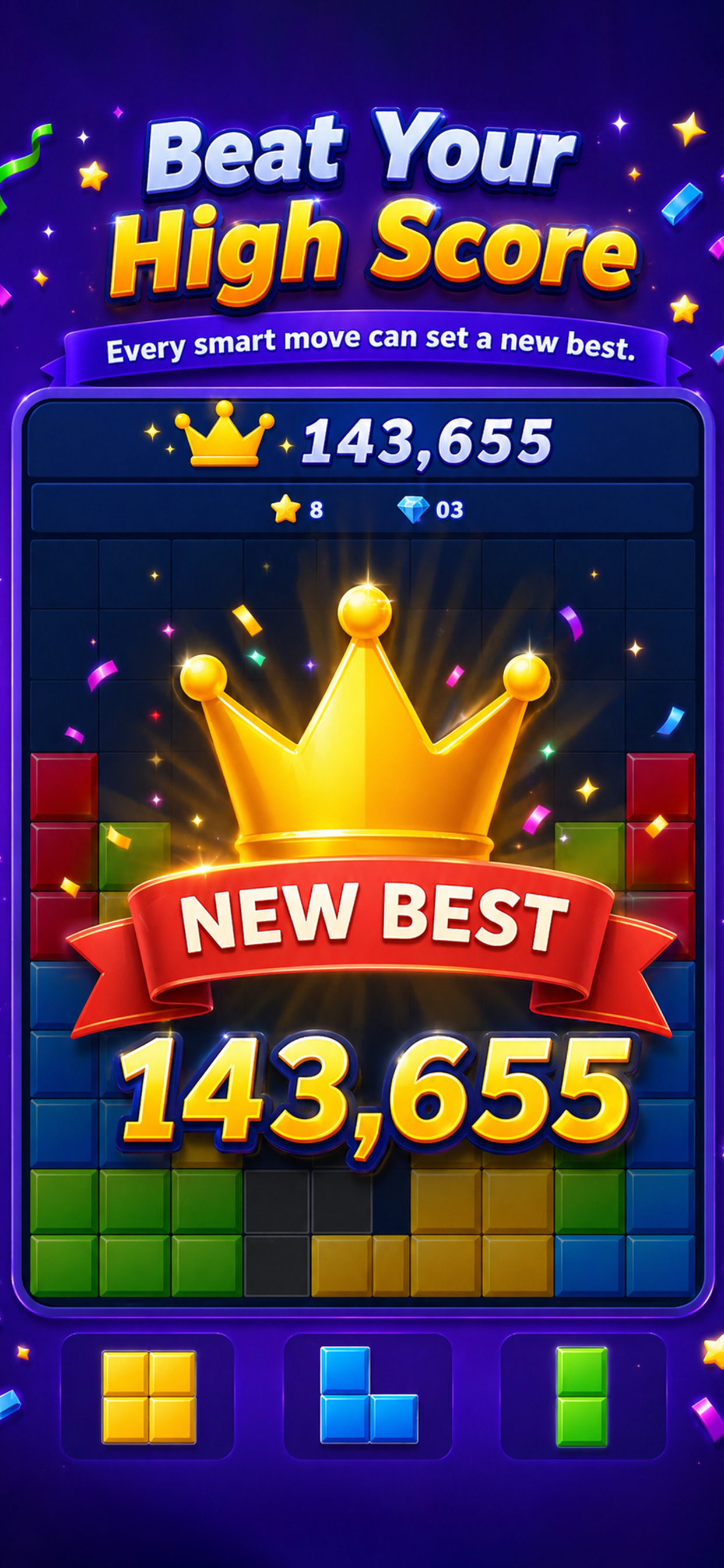 Block Puzzle: Offline Jewel screenshot 5