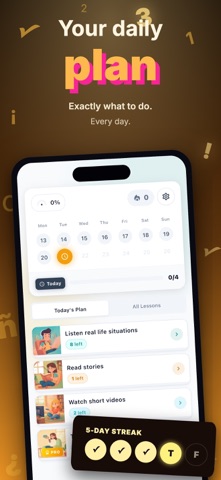 Erla: Learn Swedish with AI iPhone screenshot
