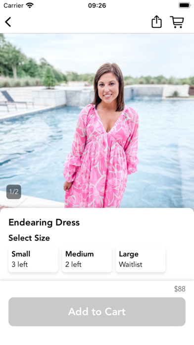 Small Town Girl Apparel Screenshot