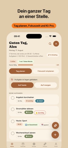 My Day: Daily Planner & To-Do iPhone screenshot