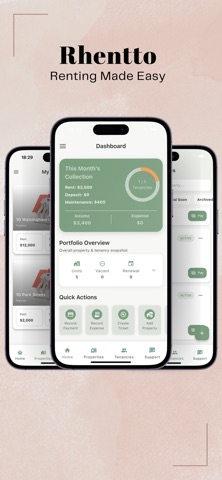 Rhentto - Property Management screenshot