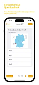 Einbürgerungstest Practice Kit screenshot #2 for iPhone