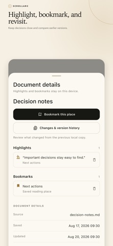 ScrollArc – AI Markdown Reader Screenshot 7 of 8